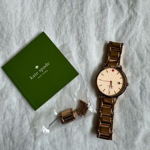 Kate Spade rose gold watch